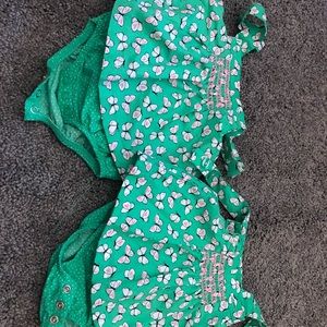 Twin Carter’s outfits newborn girls